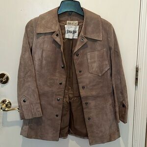 Neiman-Marcus leather suede jacket